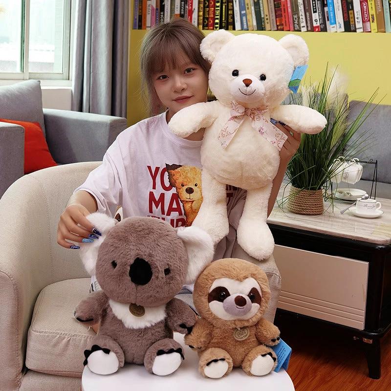 Household Animal Plush Toys Kawaii Dolls by AuroreWear