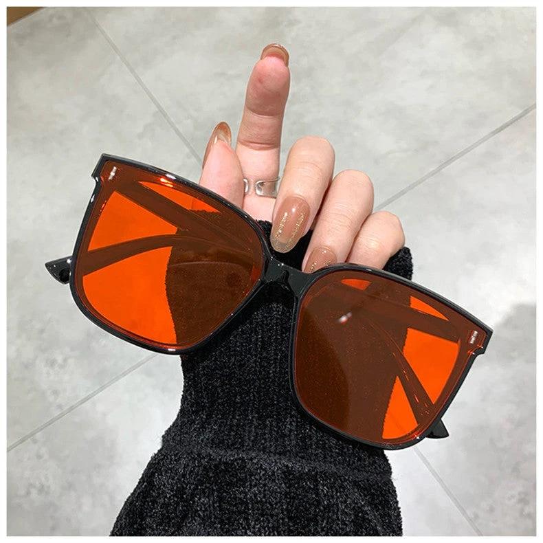 New Glasses Men And Women Black Frame Sunglasses by AuroreWear