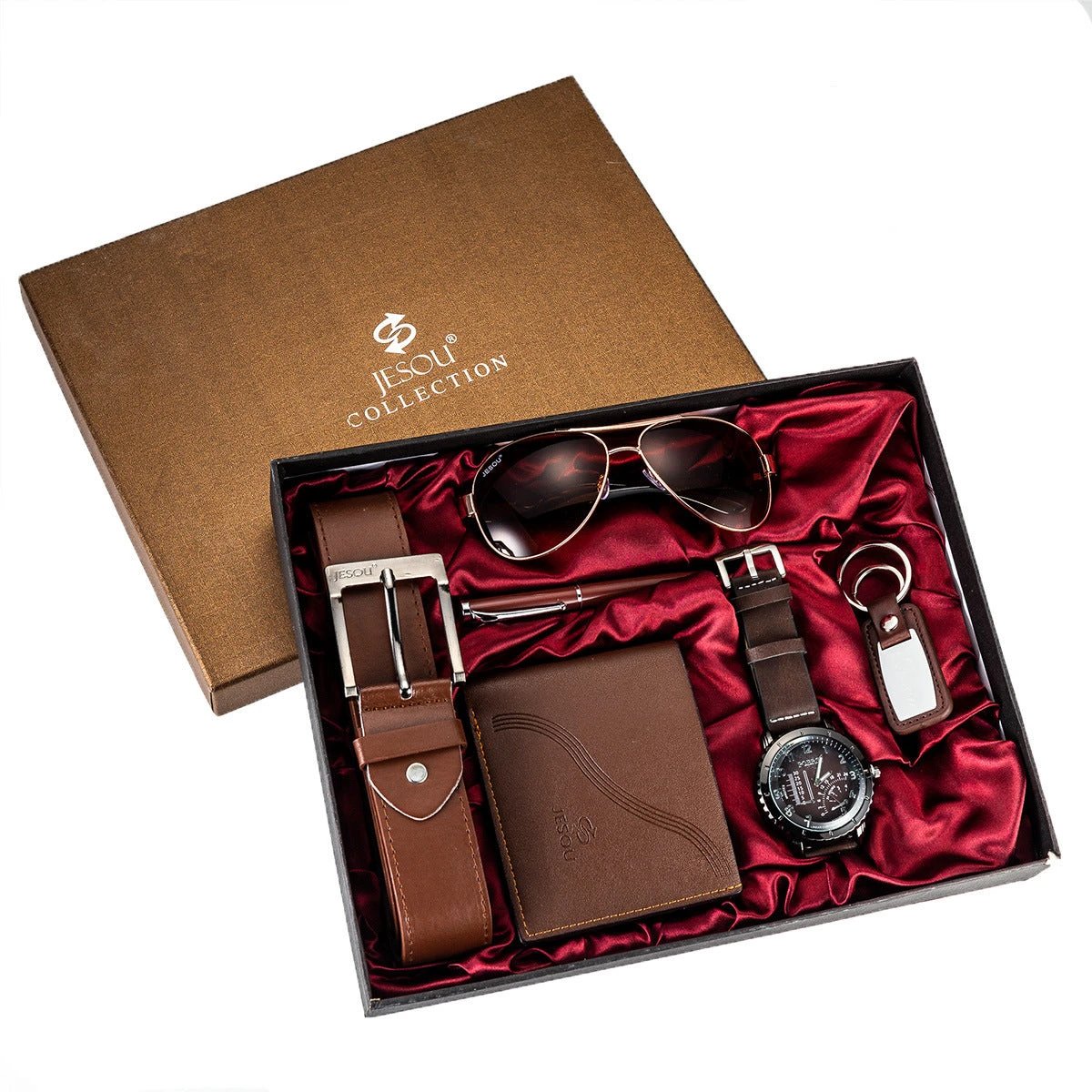Stylish Men Wrist Watch Wallet Sunglasses Suit Gift by AuroreWear