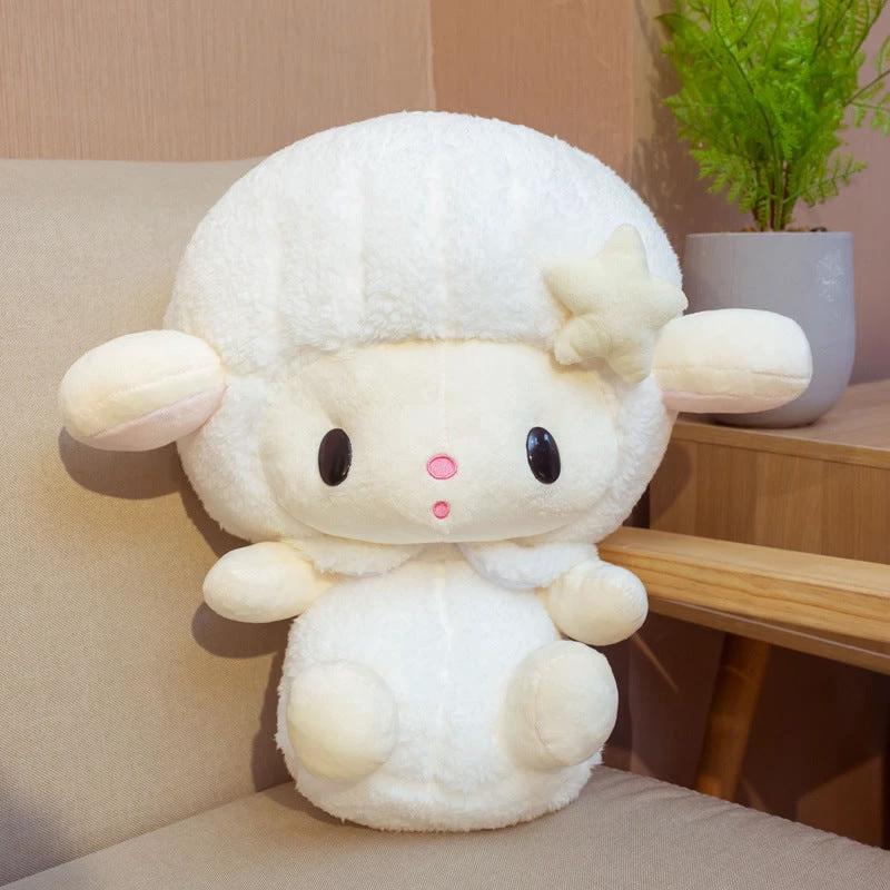 Soft Cute Lamb Doll Toy Sheep Doll by AuroreWear