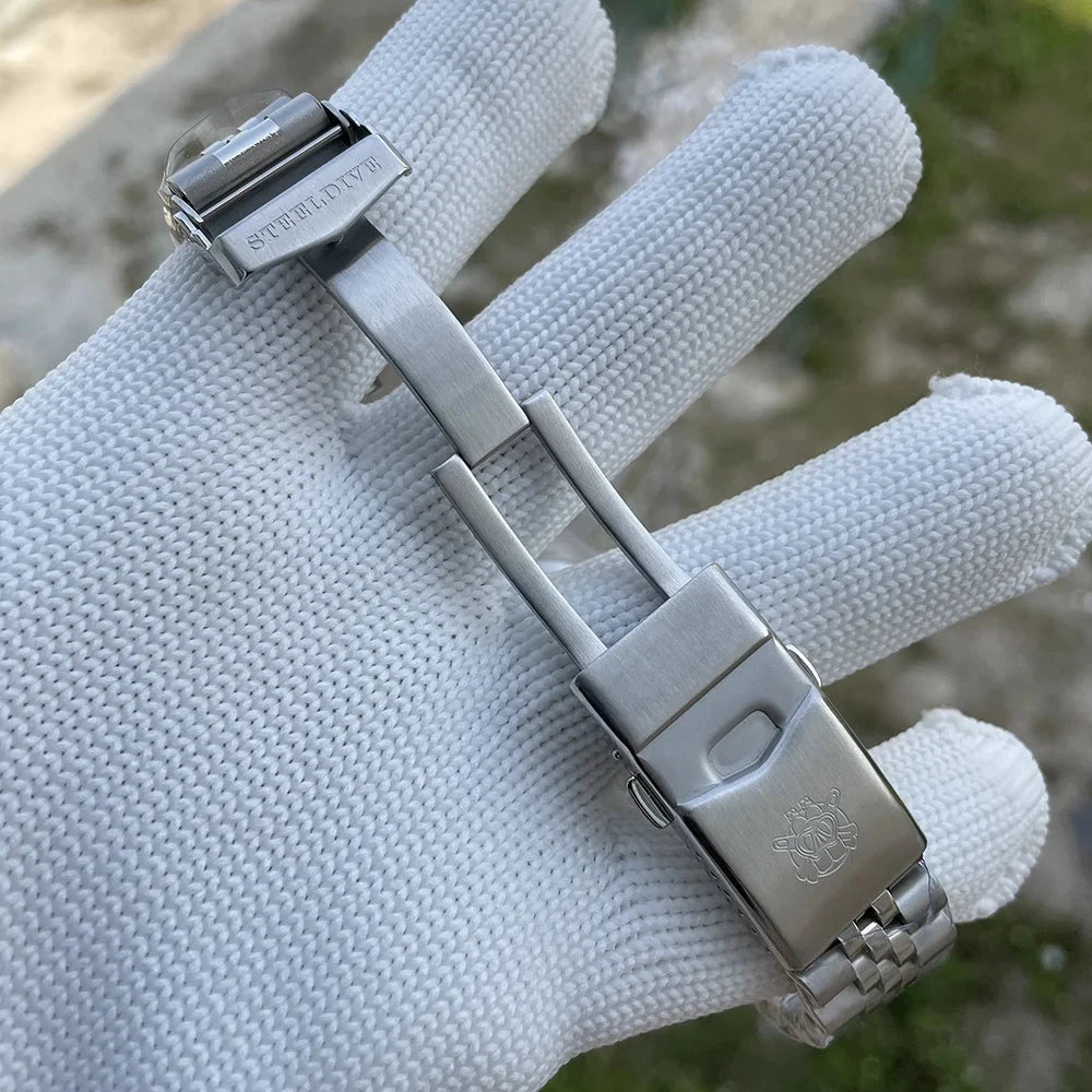 STEELDIVE SD1993 New Arrival G M T NH34 Automatic Movement 300M Waterproof Four Hands Ceramic Bezel Mens Dive Watch Reloj by AuroreWear