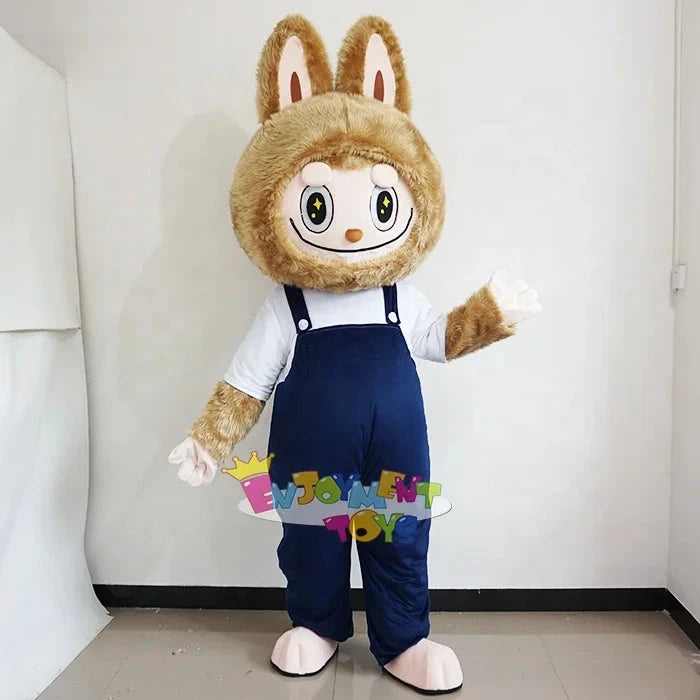 New Arrival Labubu Cute Cartoon Monster Plush Mascot Super Soft Cotton Costume Perfect Gift for Boys and Girls on Birthday by AuroreWear