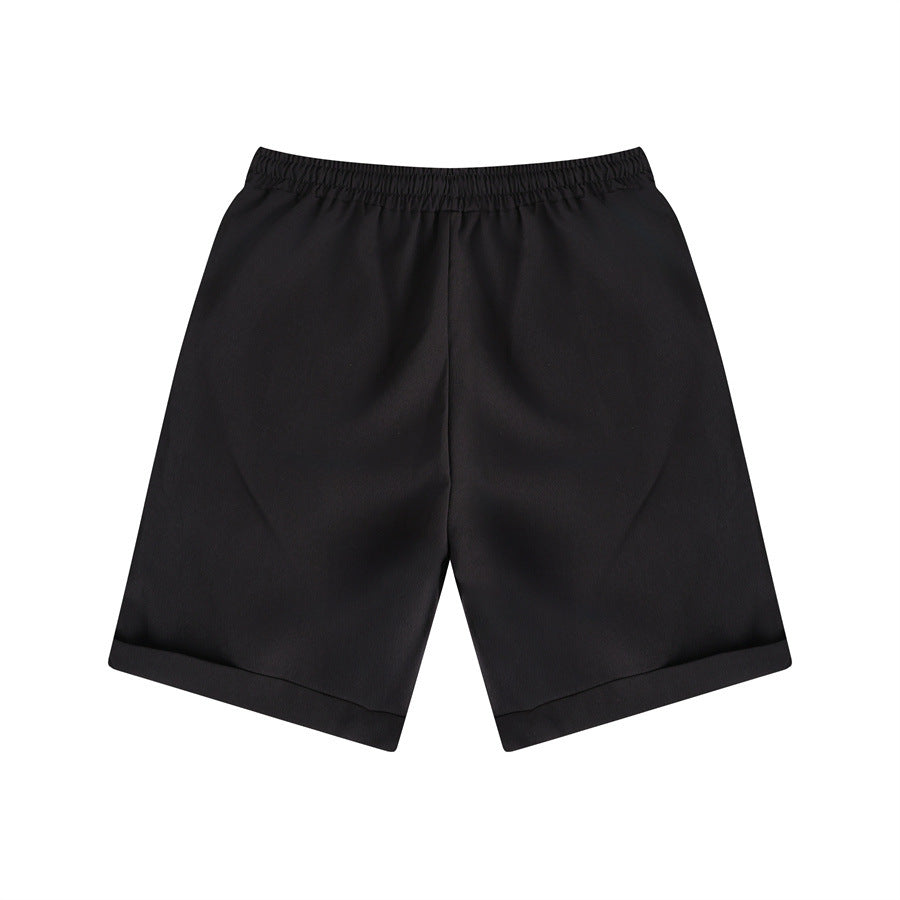 Men's Summer High Street Pleated Shorts