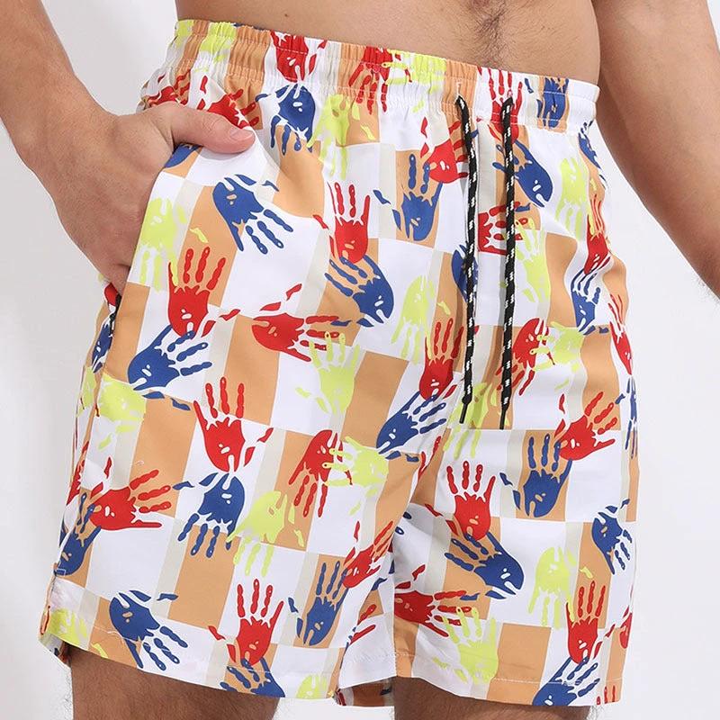 Men's Sports Beach Shorts Printed by AuroreWear