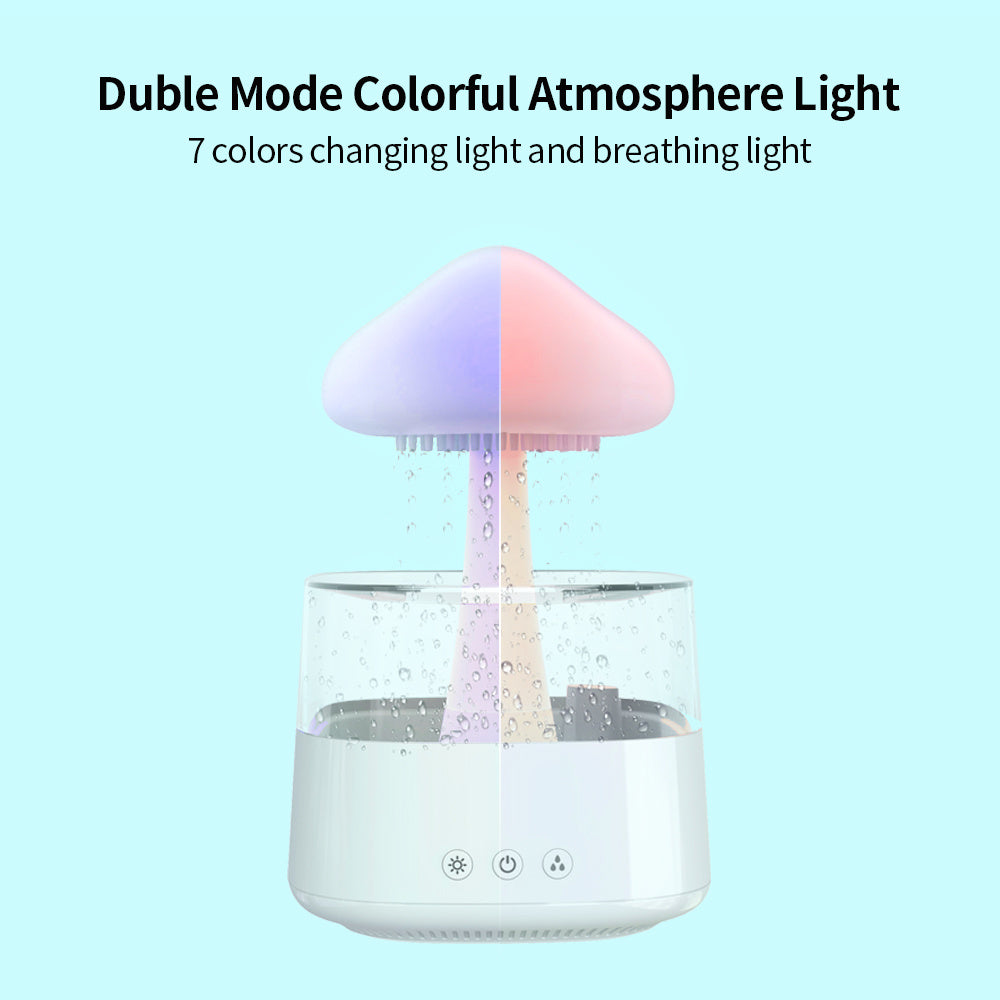 Rain Humidifier Mushroom Rain Cloud Humidifier