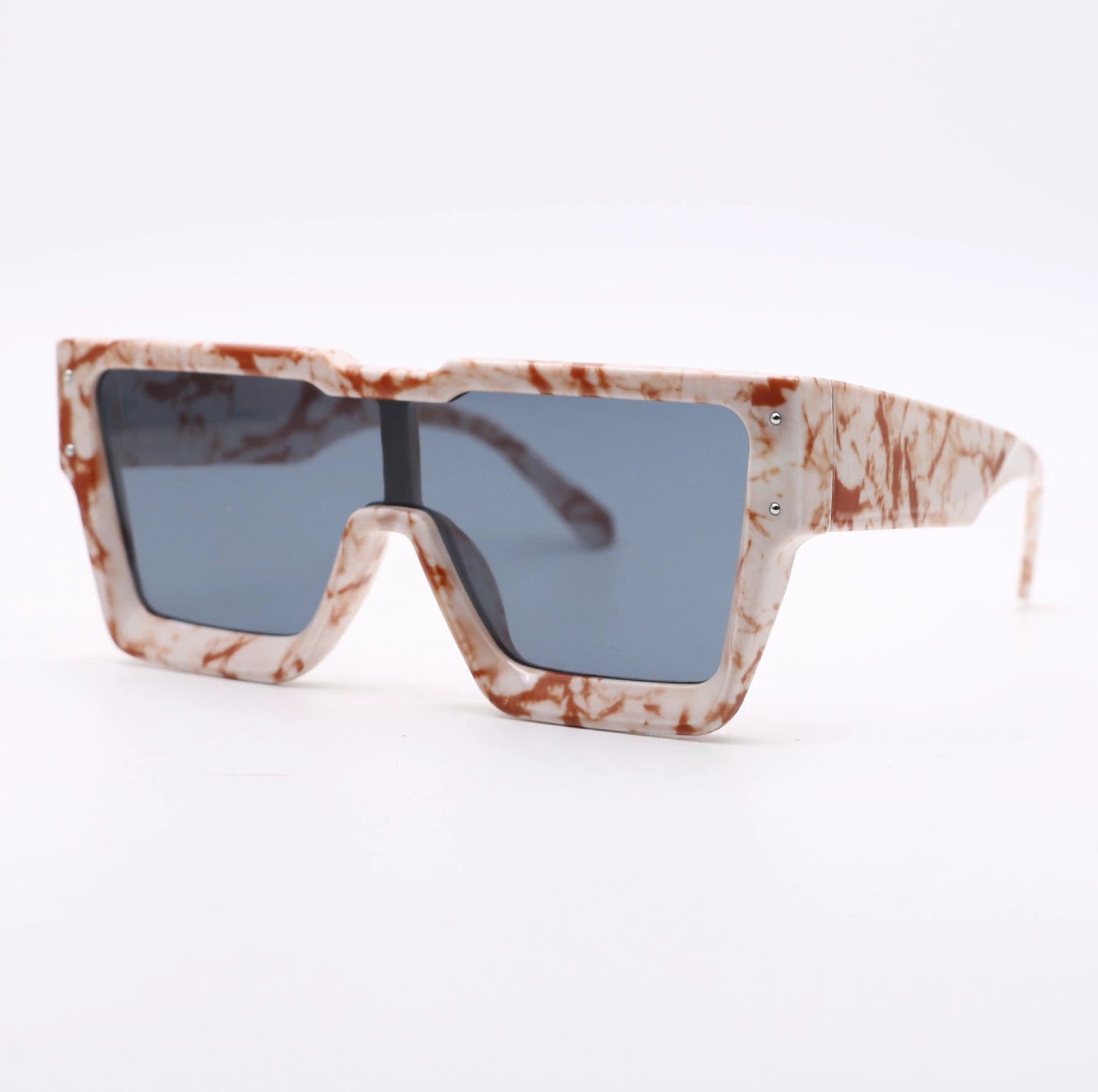 Oversized One Lens Square Sunglasses Fashion Men Women by AuroreWear