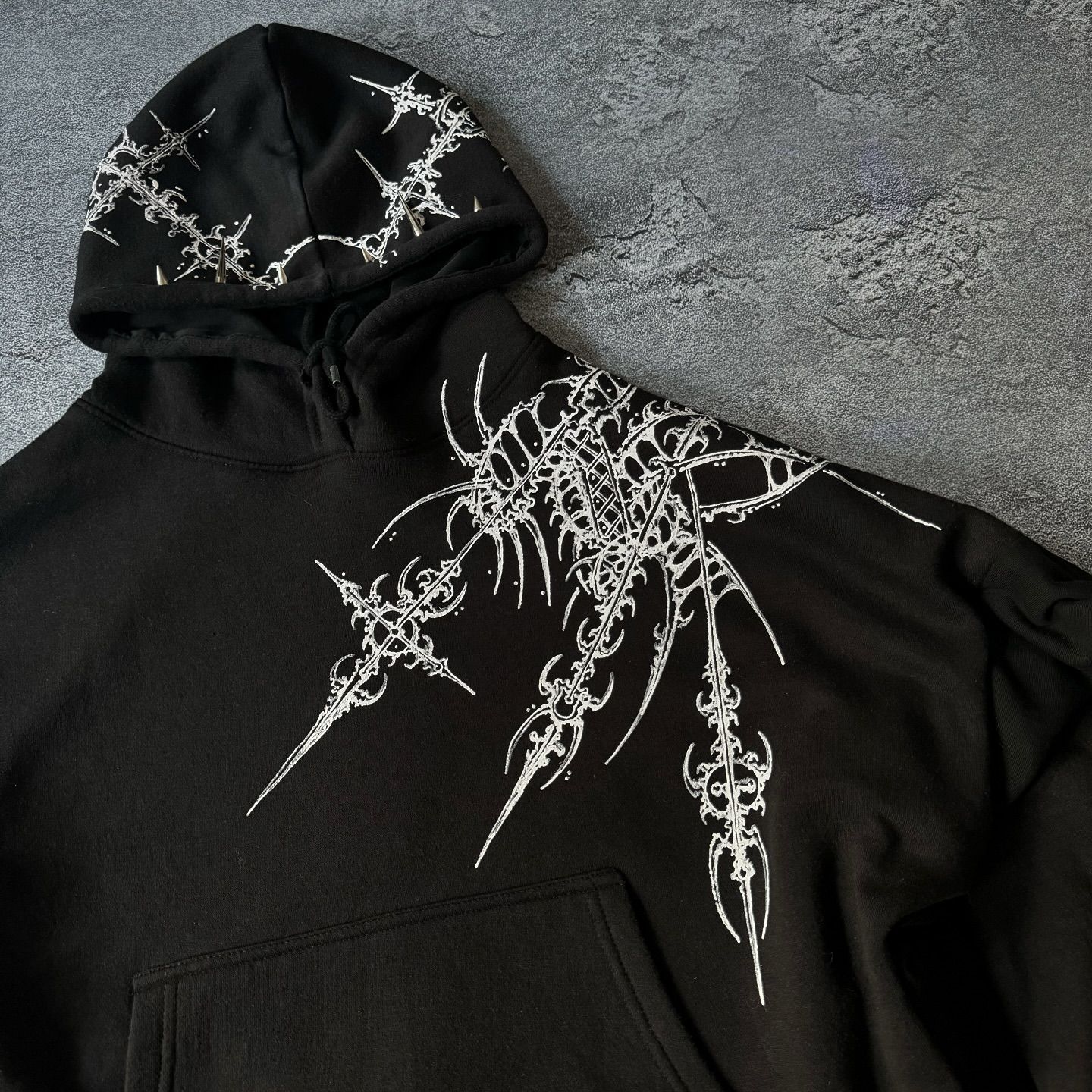 Fashionable Autumn Printed Pullover Hoodie