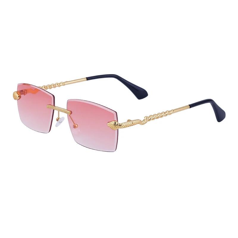 Fashion Rimless Sunglasses For Men by AuroreWear