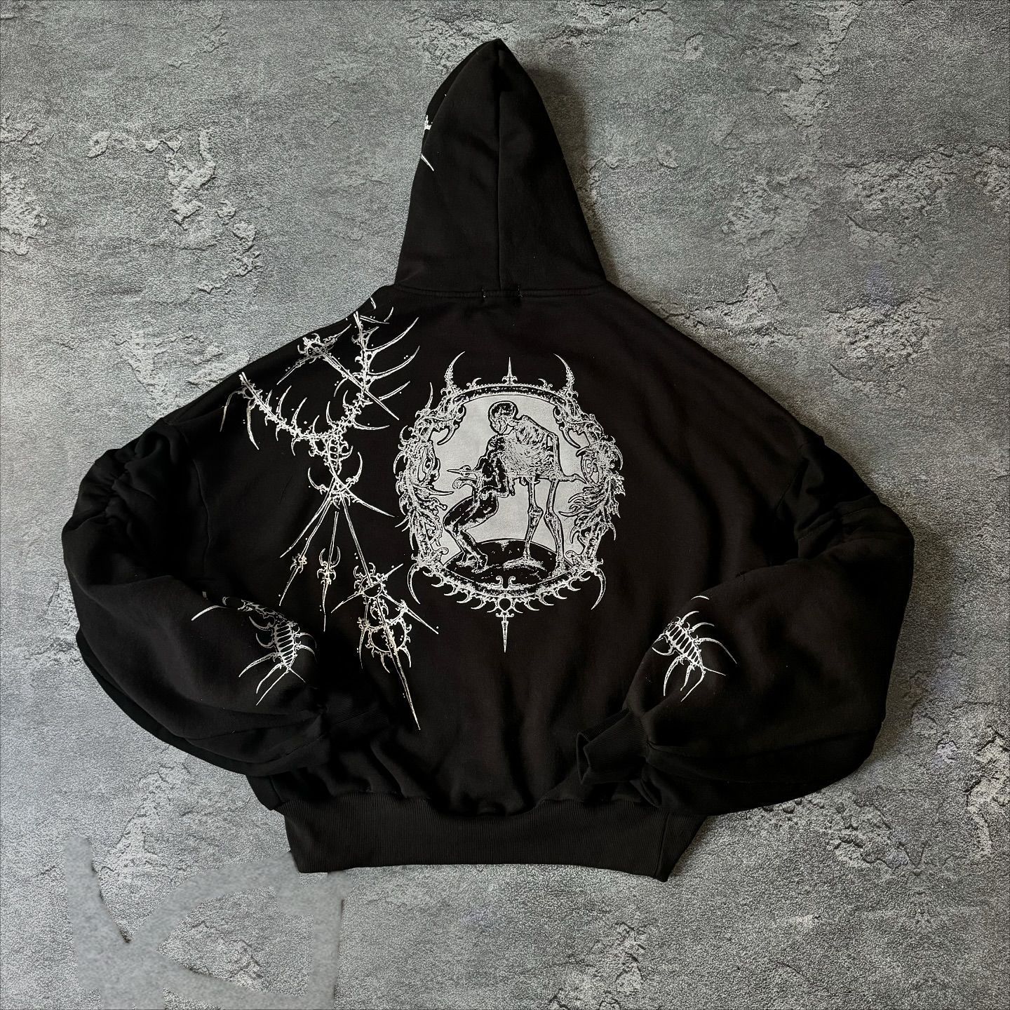 Fashionable Autumn Printed Pullover Hoodie