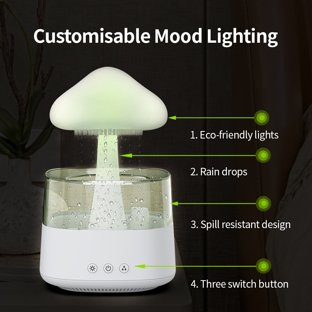 Rain Humidifier Mushroom  Rain Cloud Humidifier