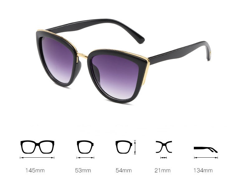 Cat eye sunglasses by AuroreWear