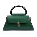 Female Tree cream leather handbag for women, elegant everyday shoulder bag