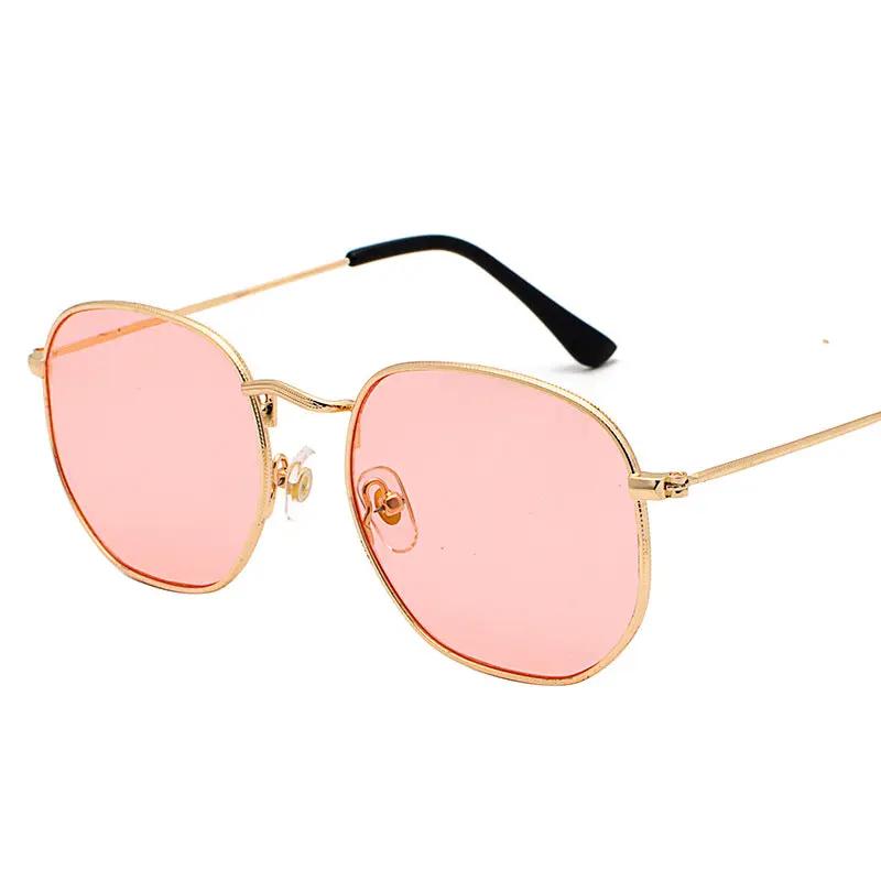 Harajuku Personality Irregular Sunglasses Fashion Metal Glasses Men'S Literary Style Sunglasses by AuroreWear