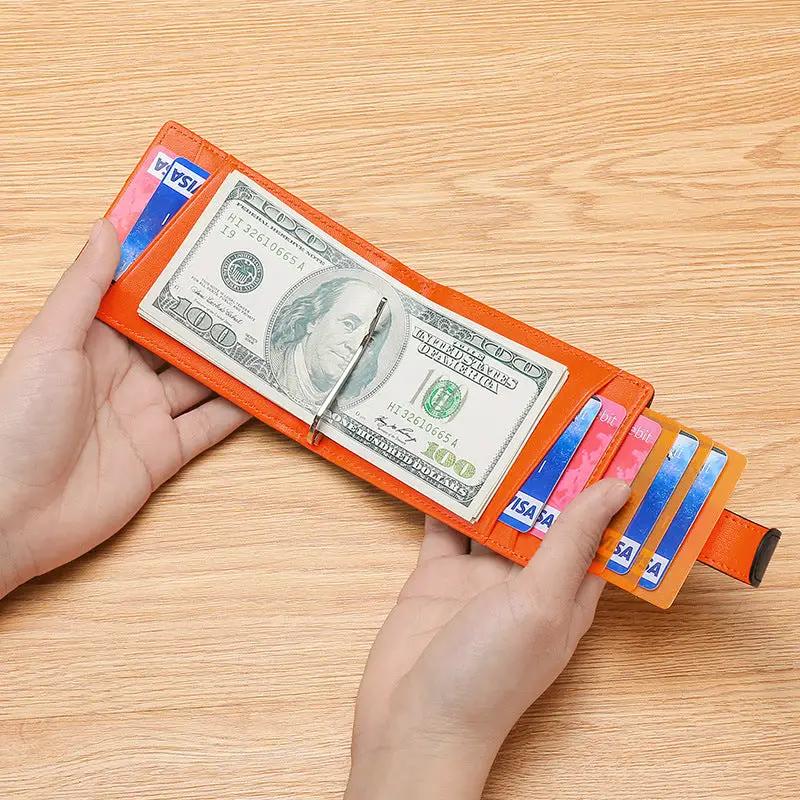 Short Multi-Card Wallet Fashion Custom Wallet by AuroreWear