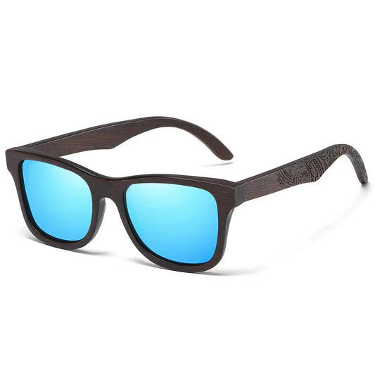 New Natural Environment Friendly Wooden Sunglasses Classic Sunglasses Pure Handmade Bamboo Sunglasses by AuroreWear