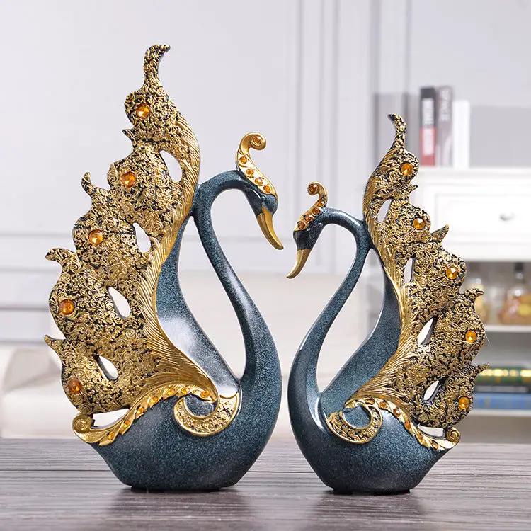 Couple Swan Home Decoration by AuroreWear