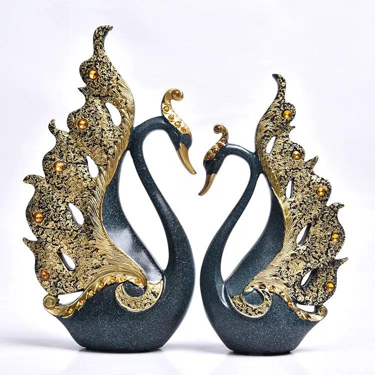 Couple Swan Home Decoration by AuroreWear