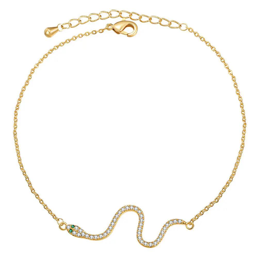 Micro-inlaid zircon copper jewelry necklace by AuroreWear
