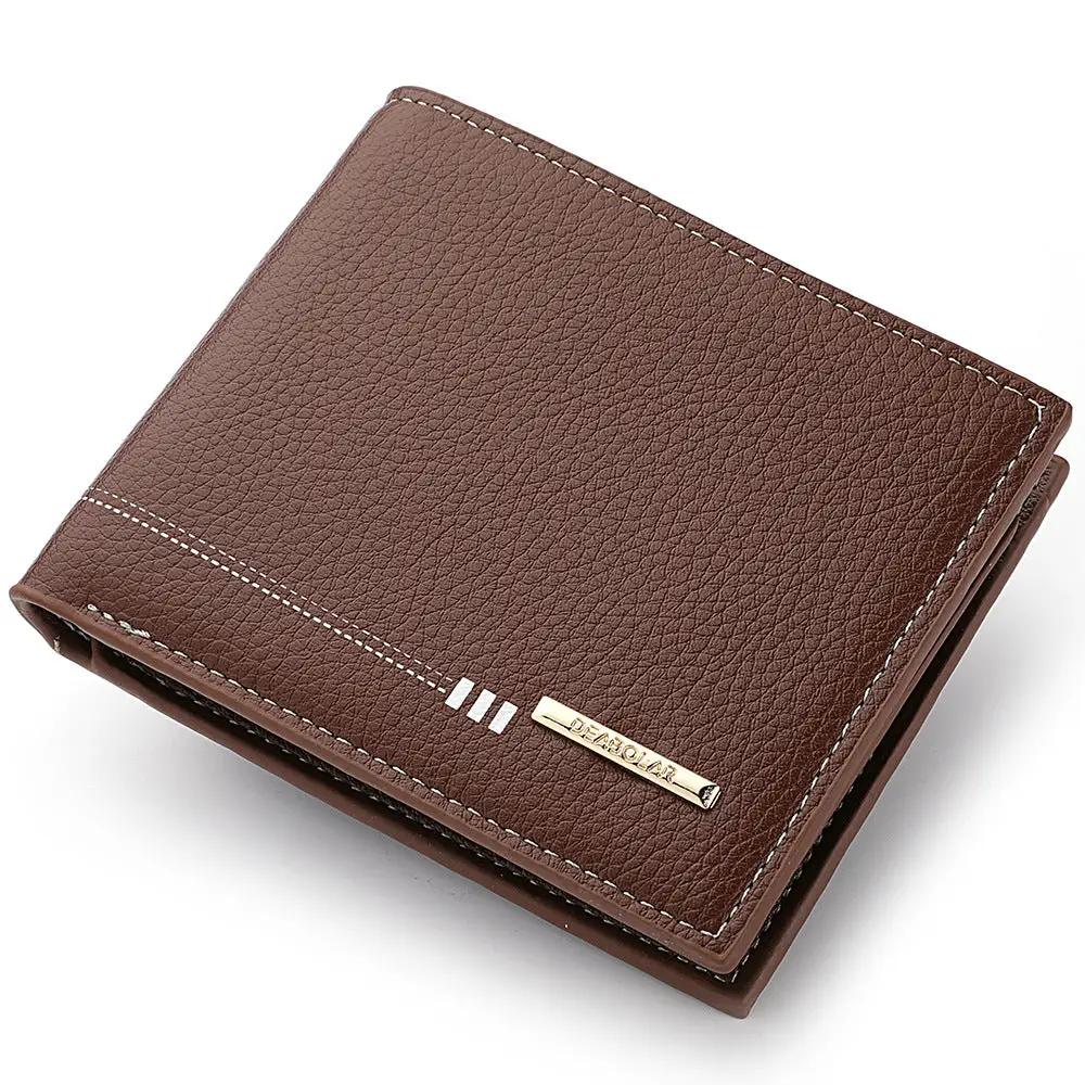 Multi-functional Multiple Card Slots Retro Men's Short Wallet by AuroreWear