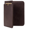 Vaultskin City Men's Leather Wallet with RFID Cognac