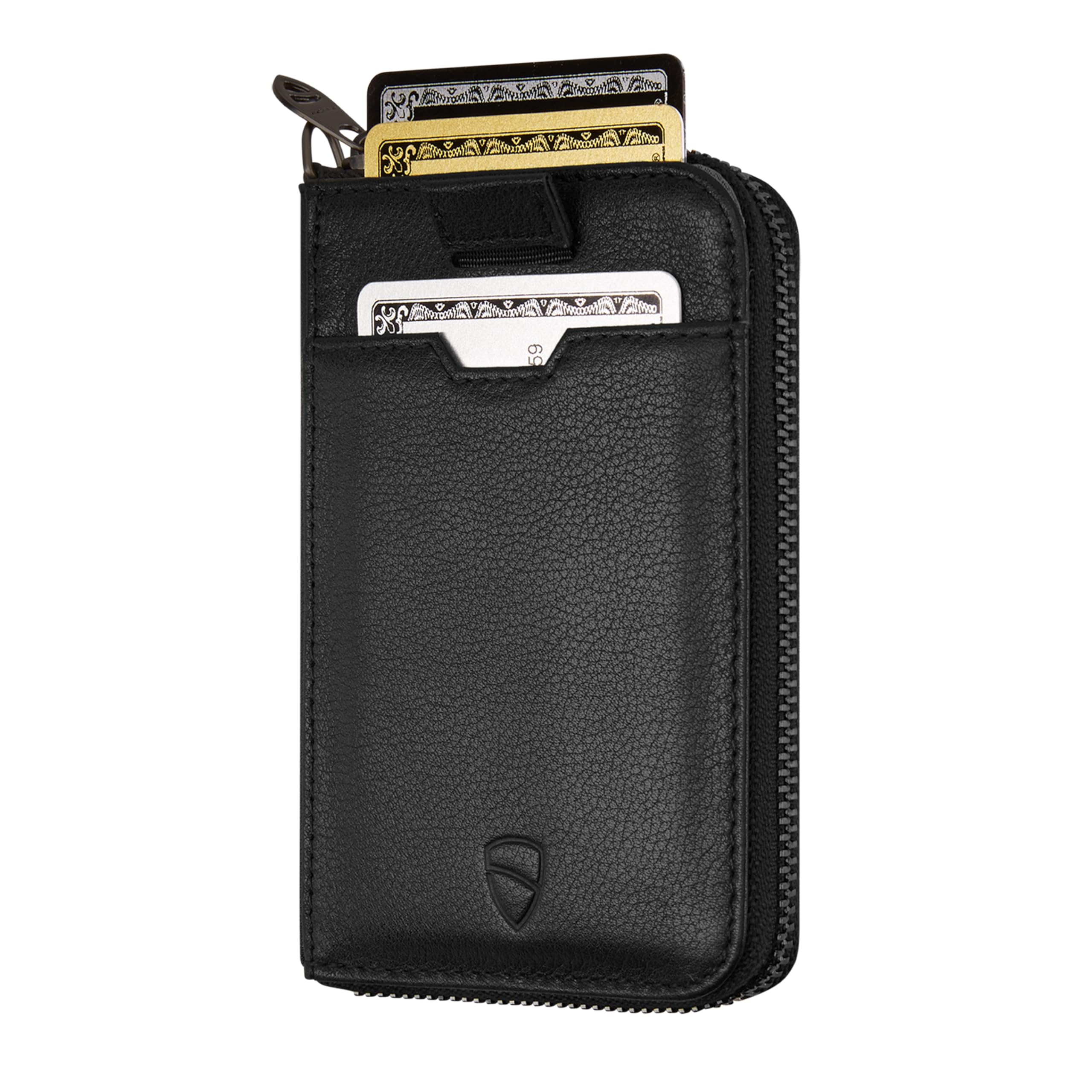 Vaultskin Notting Hill Slim Leather Wallet with RFID, Cognac