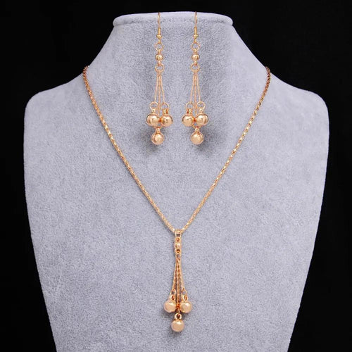 Earrings necklace jewelry set by AuroreWear