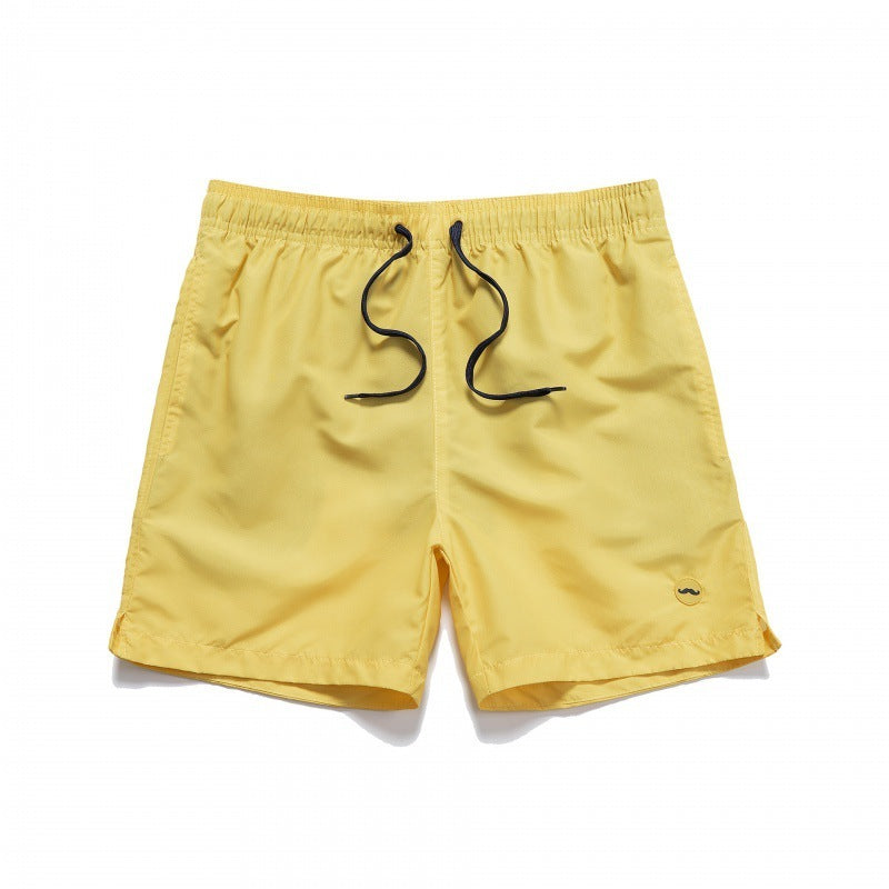 New Men's Beach Print Loose Shorts