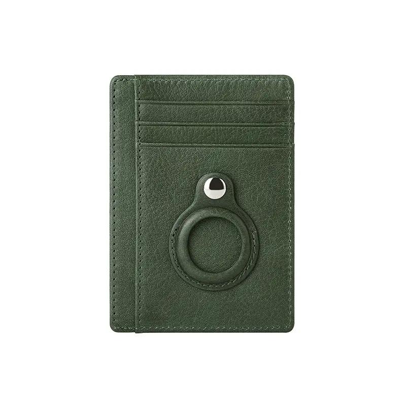 AuroreWear Slim First-Layer Cowhide Card Holder by AuroreWear