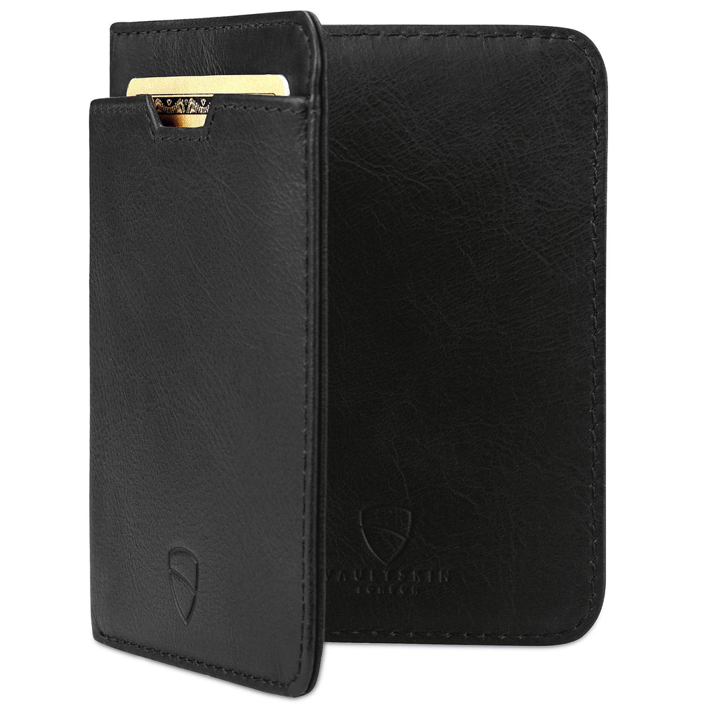 Vaultskin City Men's Leather Wallet with RFID Cognac