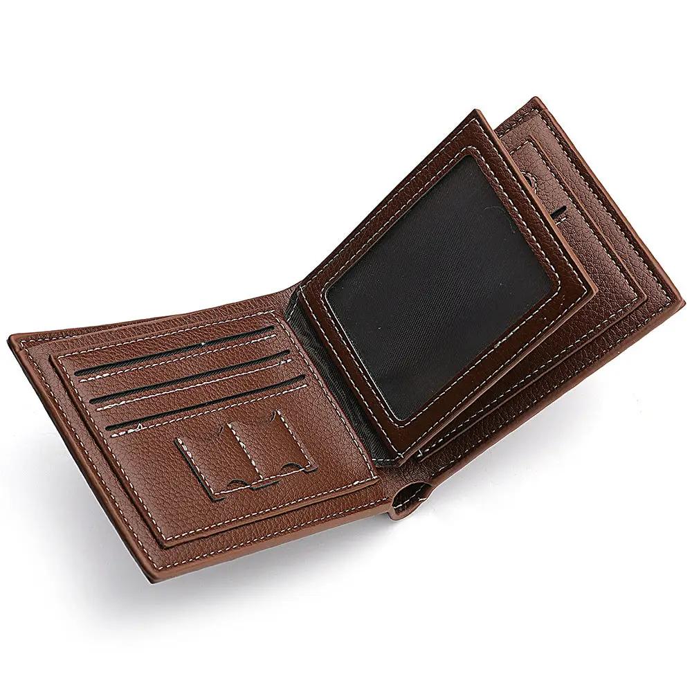 Multi-functional Multiple Card Slots Retro Men's Short Wallet by AuroreWear
