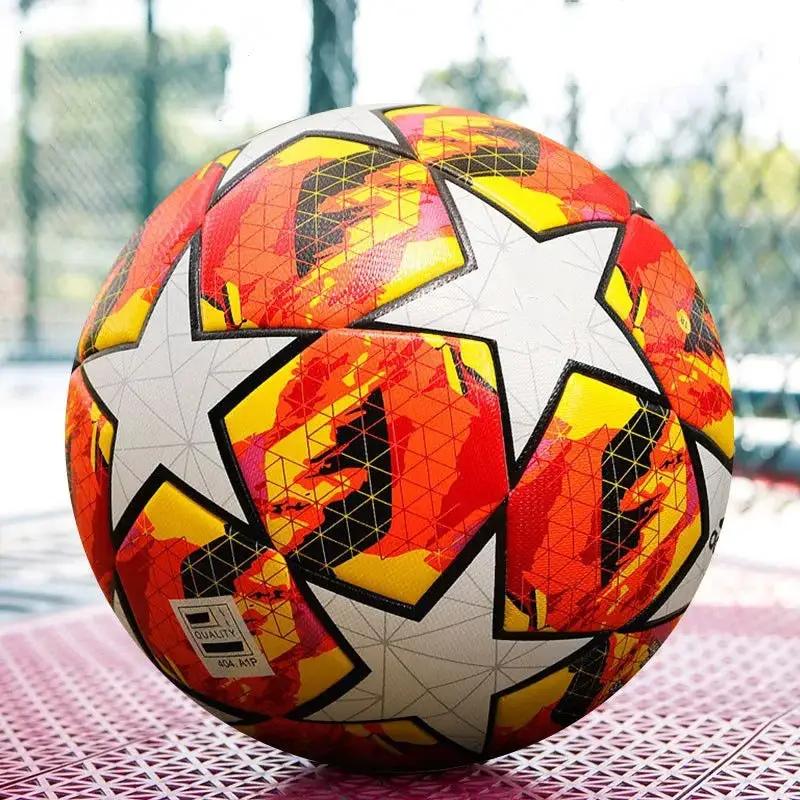 No 5 Football Children's Adult Competition Training PU Leather Football by AuroreWear