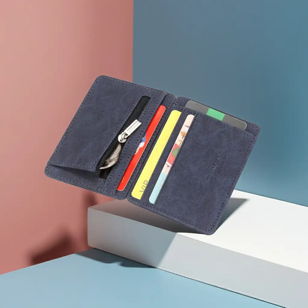 PU Creative Men's Magic Wallet Flip Card Holder AuroreWear