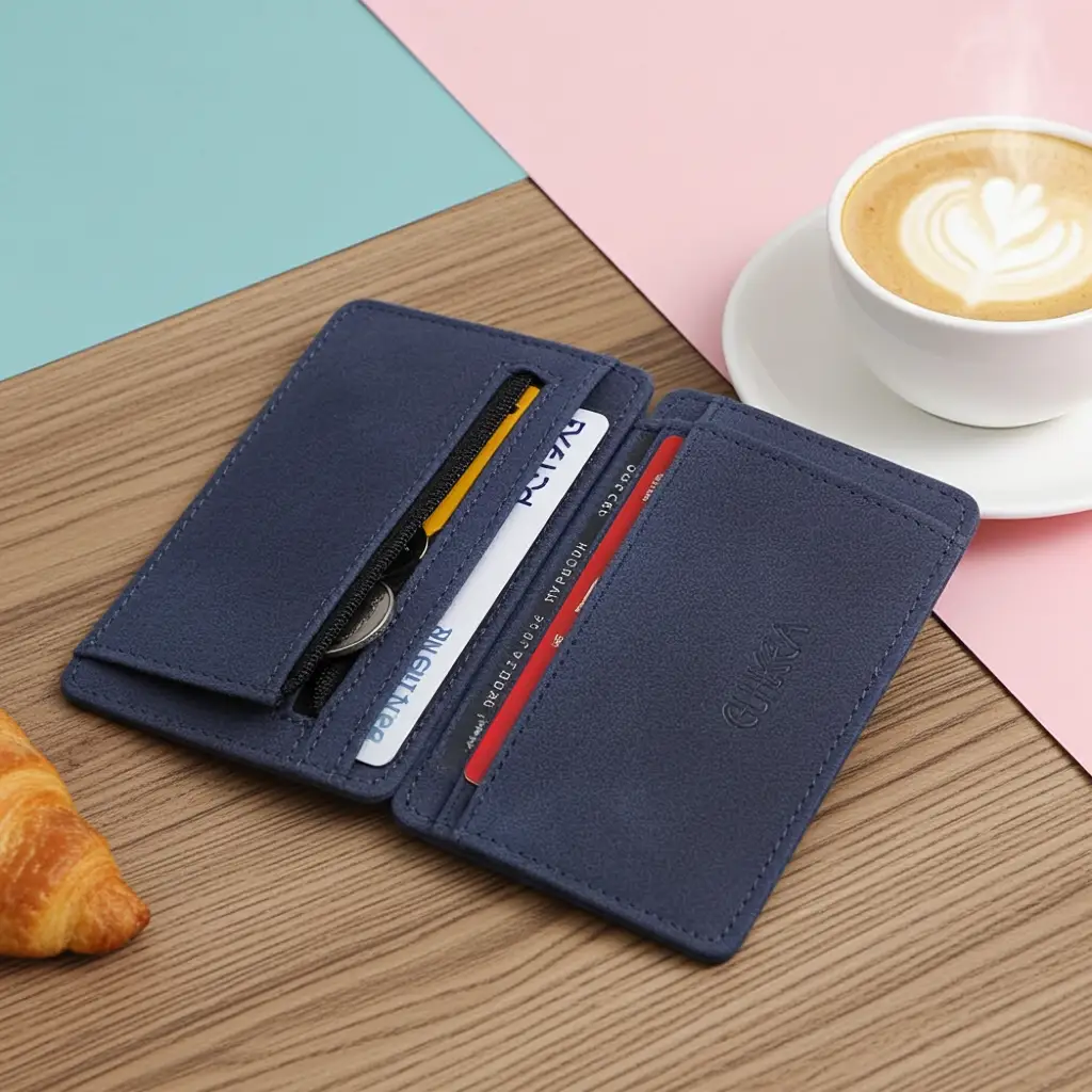 PU Creative Men's Magic Wallet Flip Card Holder AuroreWear