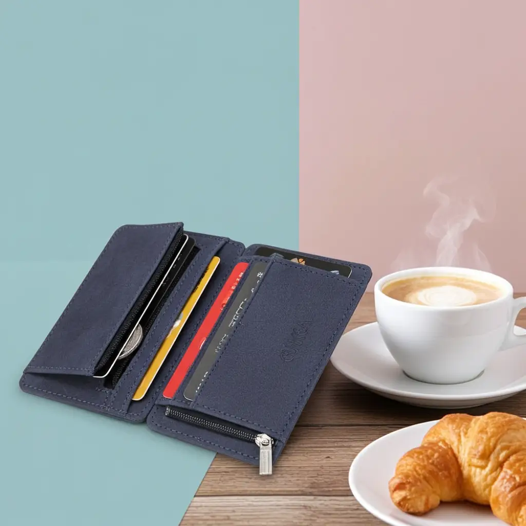 PU Creative Men's Magic Wallet Flip Card Holder AuroreWear