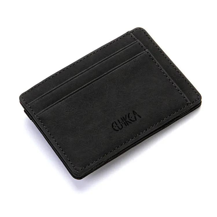 PU Creative Men's Magic Wallet Flip Card Holder by AuroreWear
