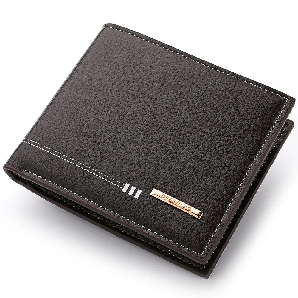 Multi-functional Multiple Card Slots Retro Men's Short Wallet by AuroreWear