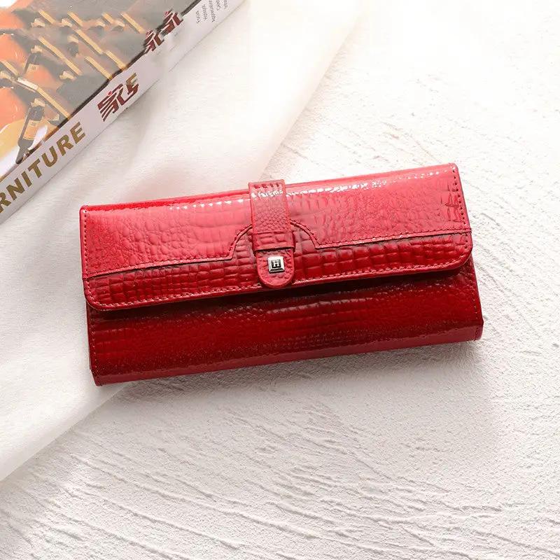 AuroreWear Bright Leather Everyday Wallet by AuroreWear