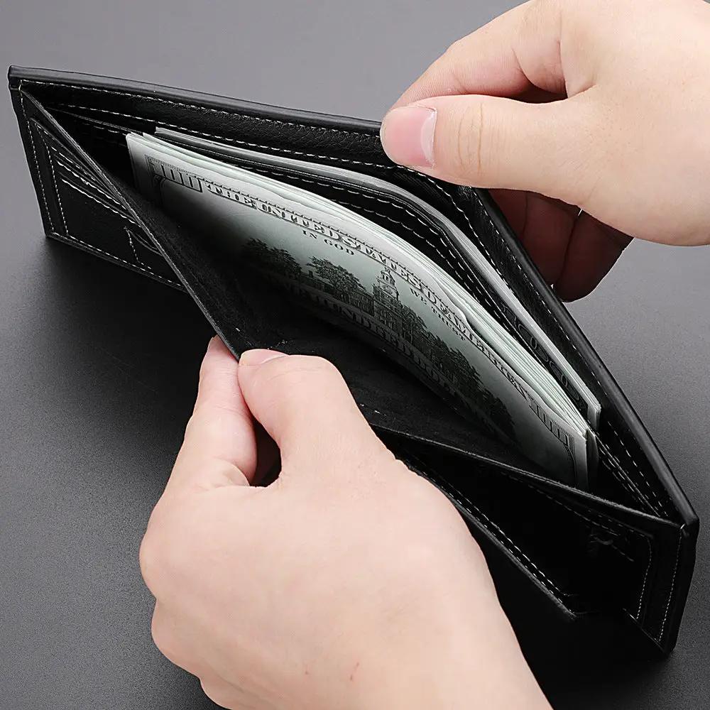 Multi-functional Multiple Card Slots Retro Men's Short Wallet by AuroreWear